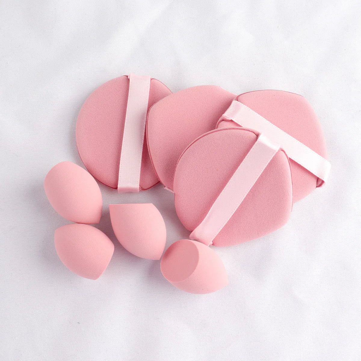 مجموعة من 40 قطعة من أدوات التجميل، حقيبة مكياج للسفر، مجموعة كاملة من فرش التجميل والمكياج، مجموعة نفخة البودرة