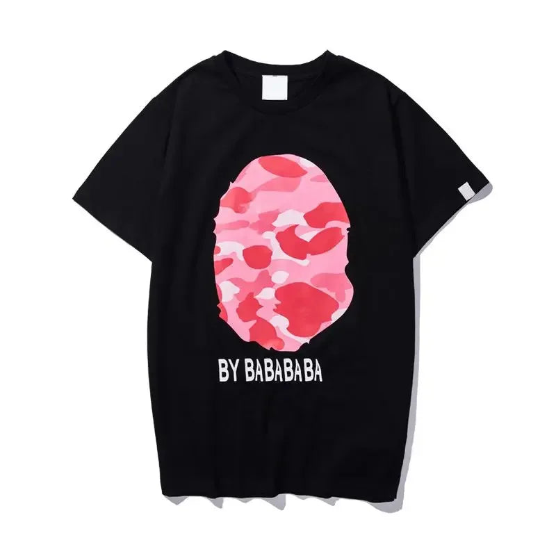 Fashion T Shirt for Men Women Summer Black White T-Shirts Clothing Polos Short Sleeve Luxurys Clothes High Quality Cotton Tops