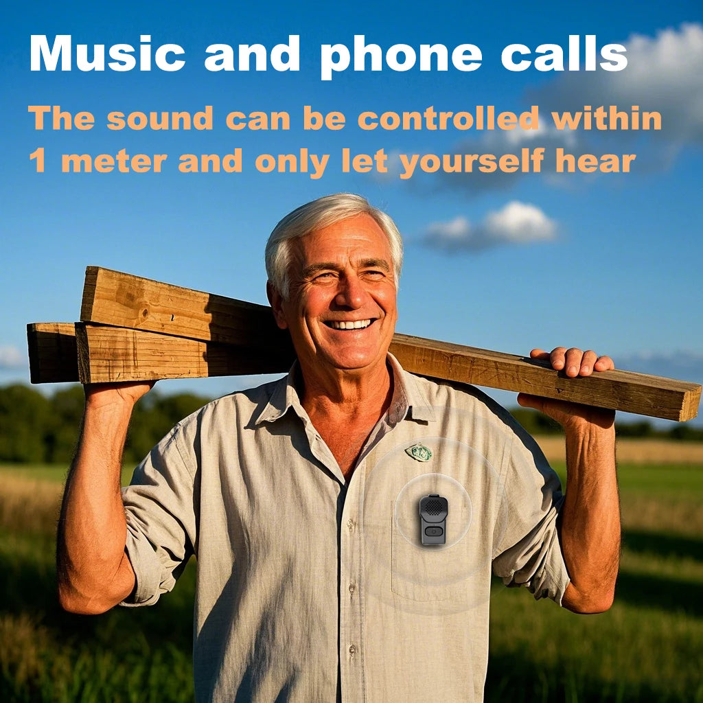 Bluetooth Wireless Wearable Speakers Waterproof IPX7 Outdoor Sports Speaker Mini Sound Microphone Built-in Mic Call Sound Box