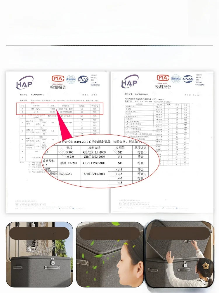 Large Capaci Loable Fabric Storage Box Foldable Organizer for Clothes And Accories Home And Office Use Wardrobe Solution