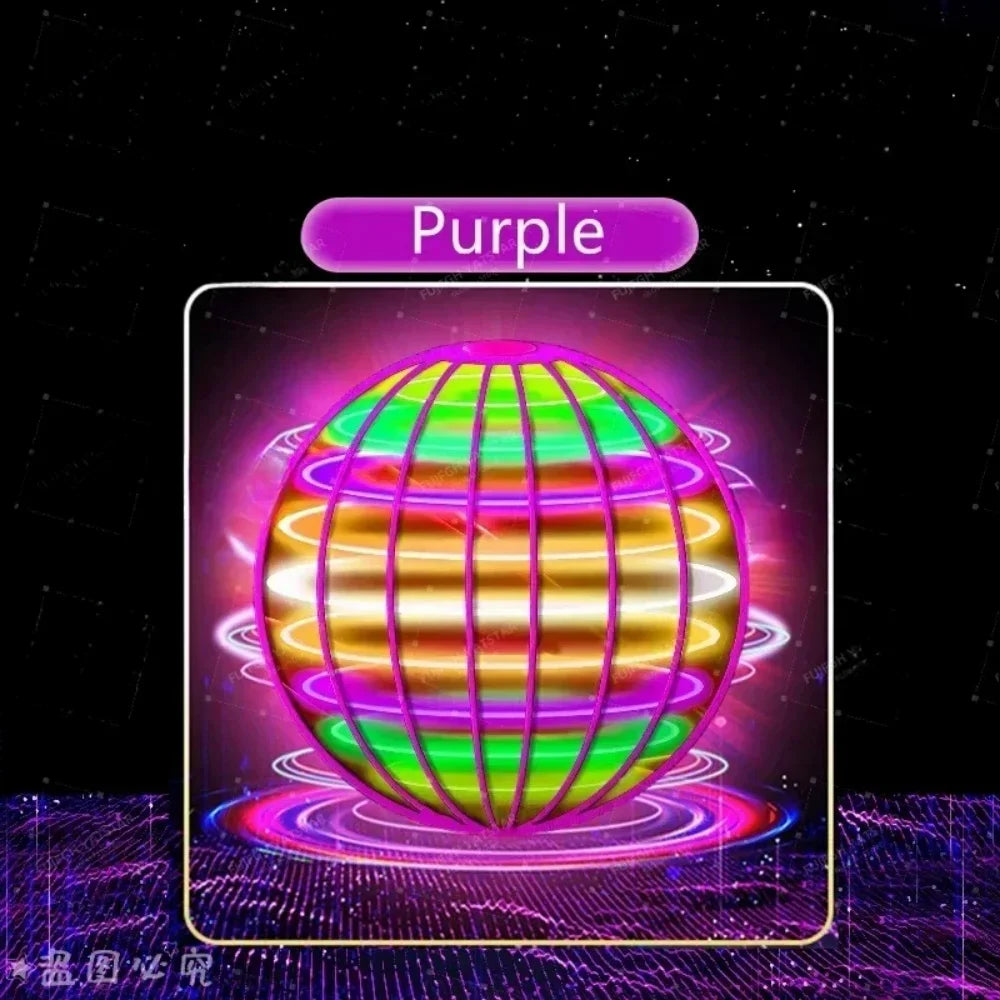 Toys For Kids Luminous Toys Flying Ball Sensing Automatic Rotation Magic Ball Children's Games Outdoor Party Toys Holiday Gifts