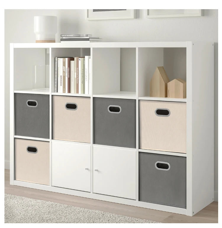 Square id Storage Box Home Dormi Staable Storage Bin Bookcase Storage Box Toy Miscellaneous Item Organizer Box