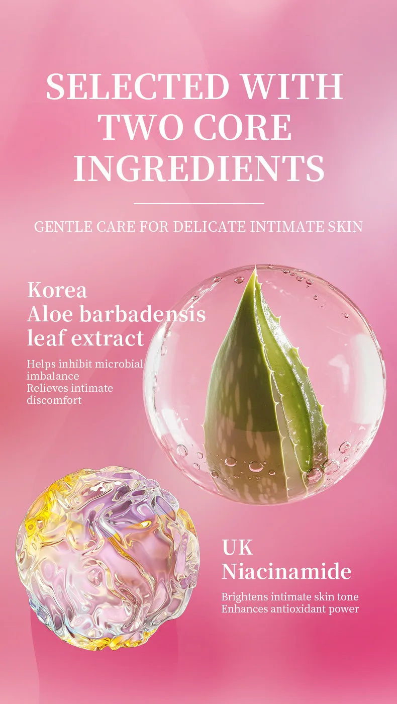 5pcs/set KORMESIC Women's Intimate Care Bundle Daily Skin Routine Set Beautifying Wash Bath Brightening Delicate Smooth Kit