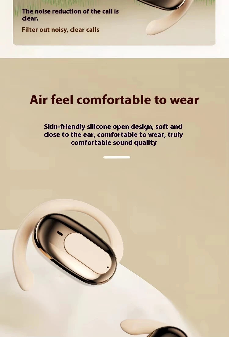 Bluetooth5.4 Sports Headset Wireless Ear-Hanging Headphone Touch With Microphone Game Earphone HD Stereo For smart Phone Headset