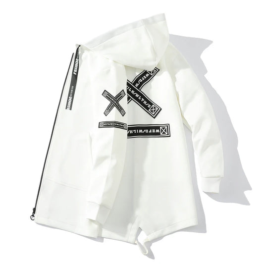 Men's Jacket Fashion Spring Autum Casual Streetwear Hoodie Jacket Men's Overalls Bomber Jacket Mens Windbreaker Coat Man Outwear