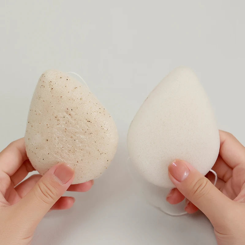 Brainbow Face Washing Konjac Sponge Narural Cleanse Exfoliator Puff Face Cleaning Sponge SwiftNest