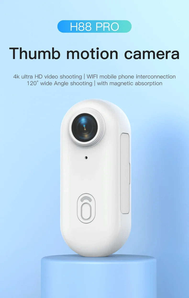 2024 Hot Gift 4K HD Mini Camera Action Cam Wifi High Quality Outdoor Sports Camera Camara Body Cam Camaras Photographic Video