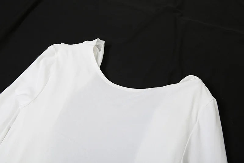 Women's Clothing 2025 Autumn New Style High-end Temperament Sexy Backless Dress Long Skirt Slim Fit Long Sleeved Dress SwiftNest