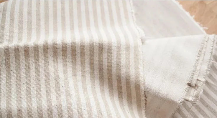 Linen Cotton Fabric Cloth For Patchwork Quilting Dot Fabrics DIY Bags Baby Clothing Dress Handmade Sewing Textile Materials