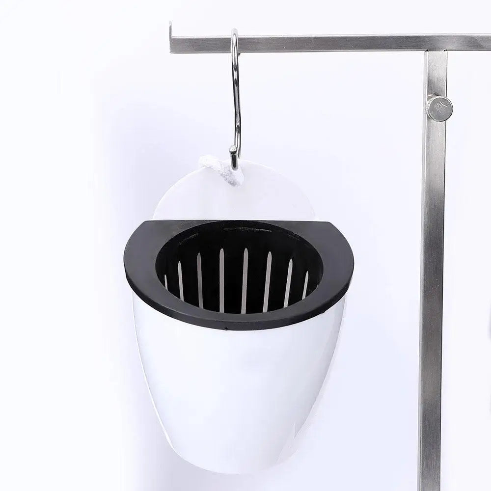 ديكور الحديقة سلة معلقة ذاتية الري وعاء زهرة وعاء النبات