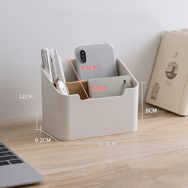 Multi-function Storage Box TV Air Conditioner Remote Control Organizer Practical Tissue Box Home Cosmetic Storage Box
