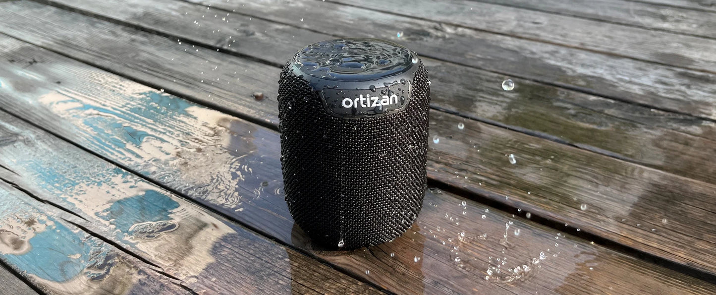 Bluetooth Speakers, 15W Portable Speakers Bluetooth Wireless V5.3 with Stereo Sound, Active Extra Bass, IPX7 Waterproof Shower