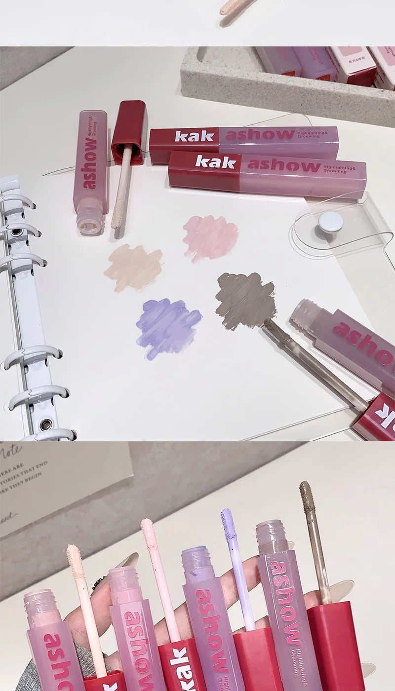 kakashow flawless beautification liquid, light and thin skin makeup, concealer highlights, natural makeup