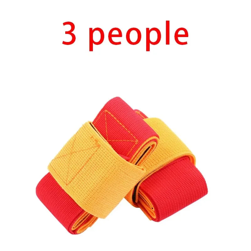 3/4/5/6 People Outdoor Sports Toys Giant Footsteps Game Training Equipment For Kids Adults Teamwork Funy Games Interactive Toy