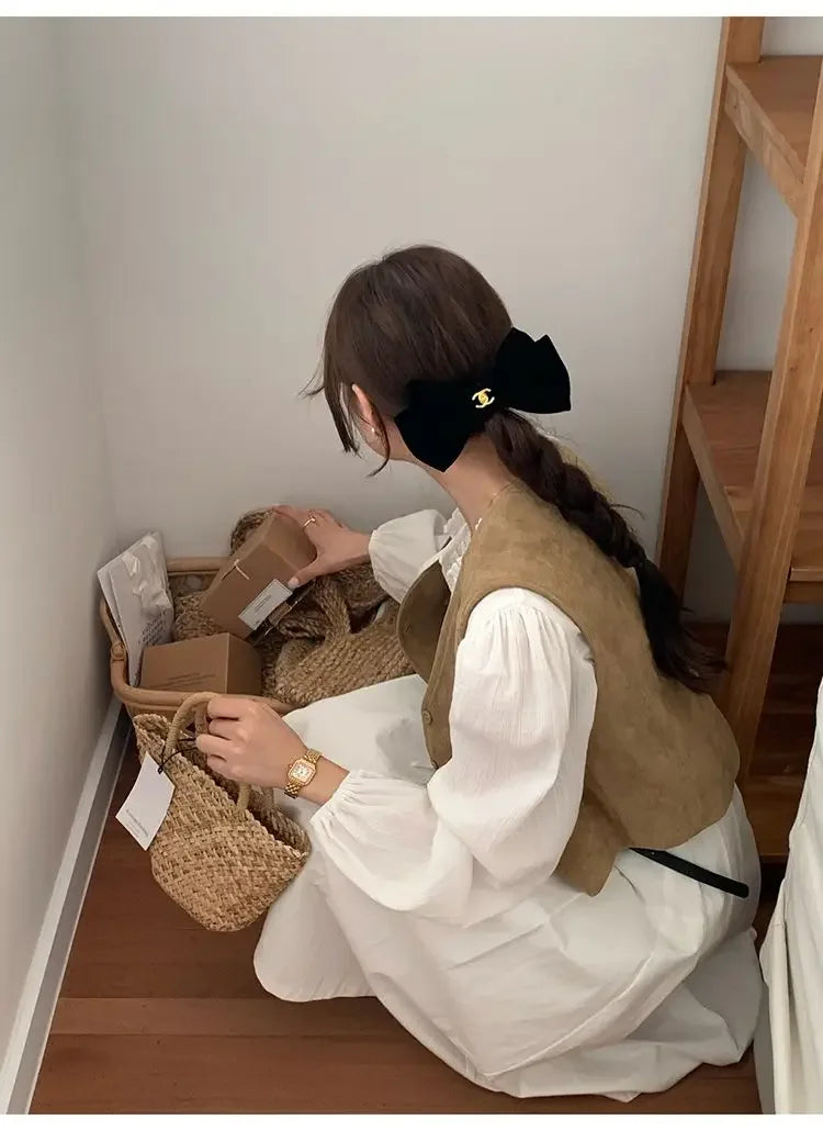 سترات أنيقة للنساء، معطف ربيعي وخريفي، مناسب لجميع المناسبات، كاجوال، موضة كورية، أناقة هاراجوكو، ملابس الشارع، أناقة نسائية