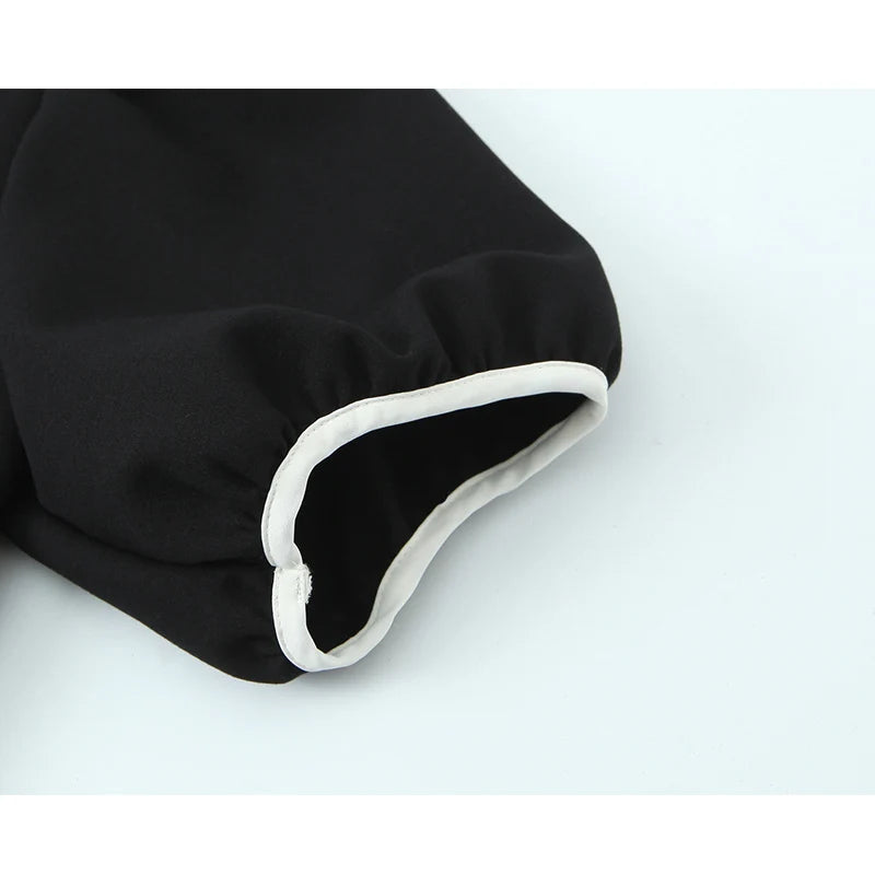 Women Fashion Dress 2025 Women Summer Autumn New Elegant Bow Decoration Short Sleeves Dress Women Hight Street Party Dress