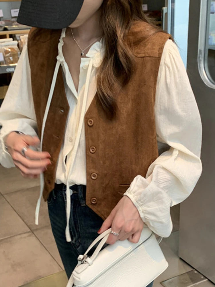 سترات أنيقة للنساء، معطف ربيعي وخريفي، مناسب لجميع المناسبات، كاجوال، موضة كورية، أناقة هاراجوكو، ملابس الشارع، أناقة نسائية