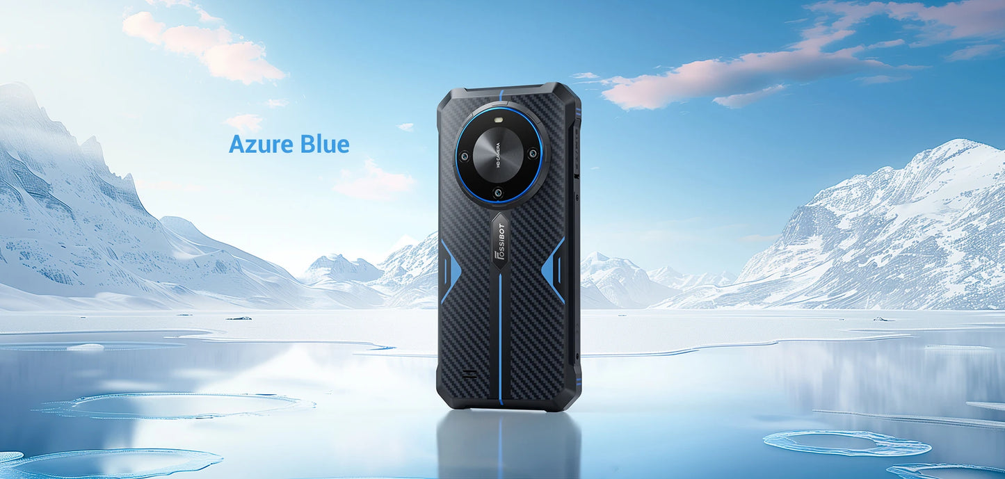 [العرض العالمي الأول] هاتف FOSSiBOT F105 الذكي المتين بنظام تشغيل أندرويد 14 وذاكرة وصول عشوائي 12 جيجابايت وذاكرة داخلية 64 جيجابايت وكاميرا 20 ميجابكسل وشاشة 6.745 بوصة عالية الدقة وشاشة IPS