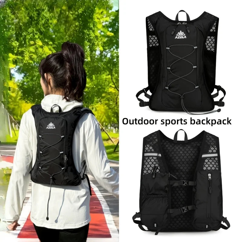 1pc New Outdoor Sports Marathon Backpack, Cycling Backpack, Hiking Backpack, Lightweight Multi-pocket Design