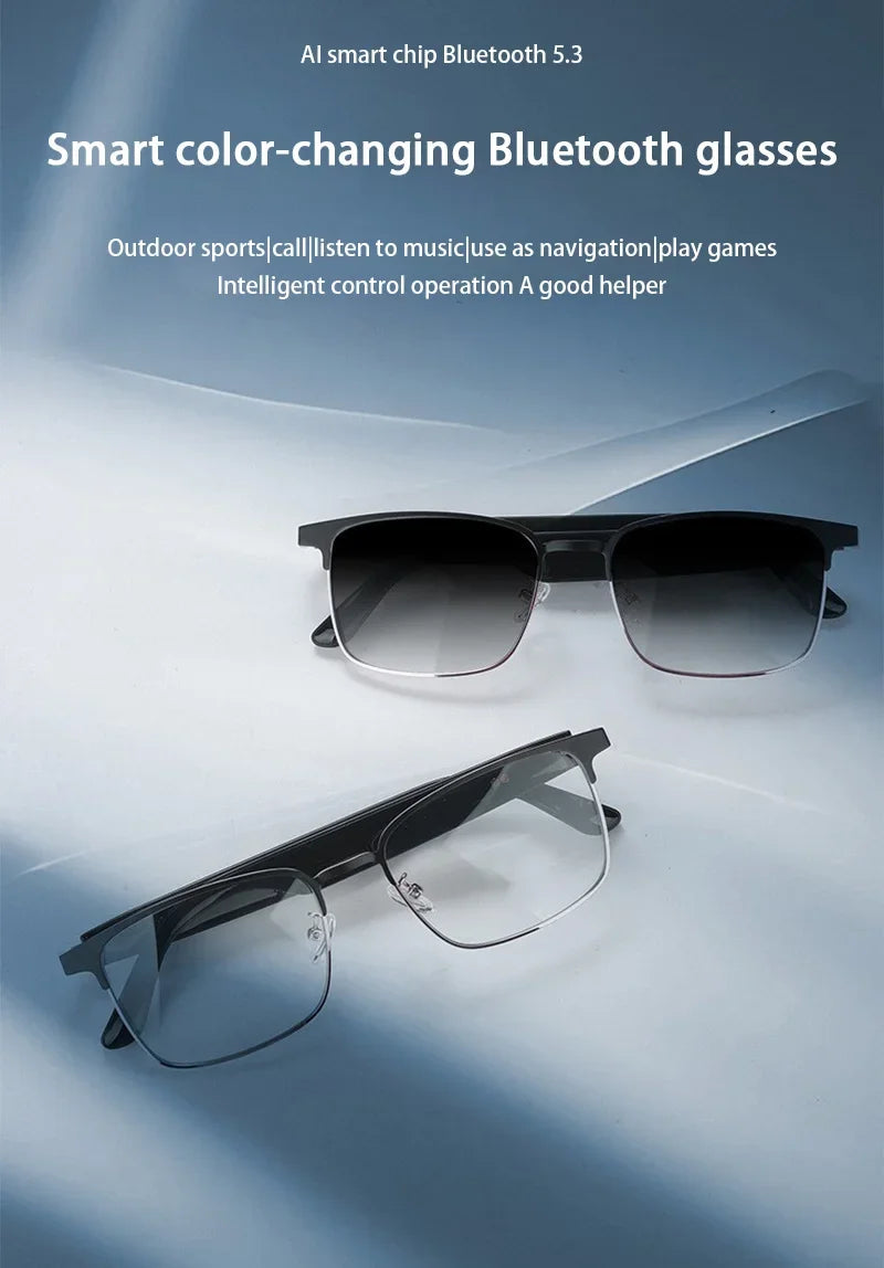 High-Tech AI Smart Glasses Translation 144Languages Real-time Wireless Bluetooth Headset For Simultaneous Interpretation