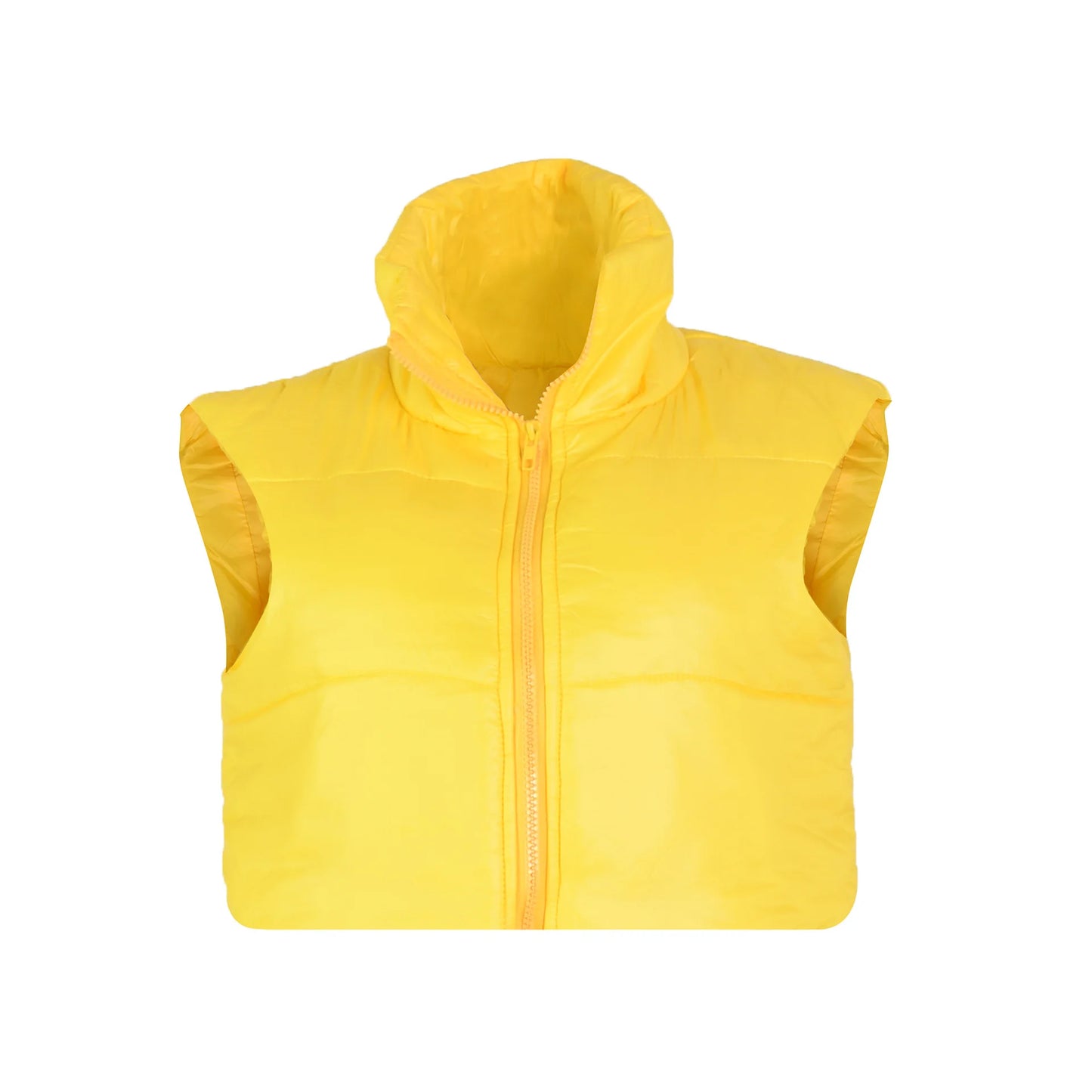 Women's Winter Vest Fashion Faux Leather Padded Jacket Coat Vintage PU Black And White Female Short Waistcoat Chic Clothes Tops