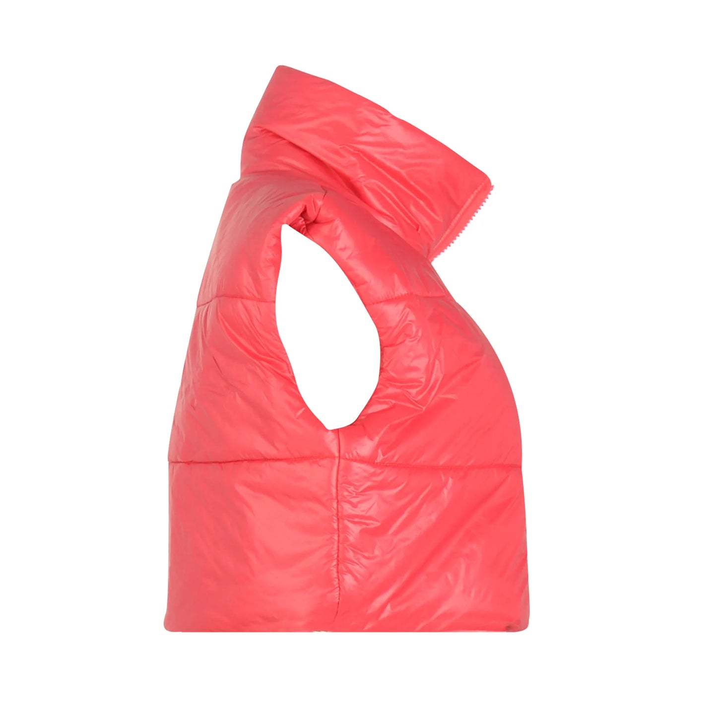 Women's Winter Vest Fashion Faux Leather Padded Jacket Coat Vintage PU Black And White Female Short Waistcoat Chic Clothes Tops