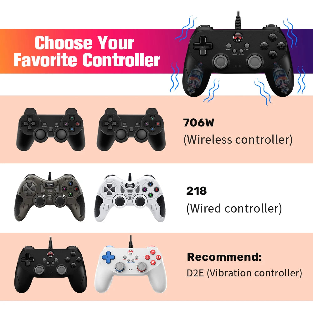 Retro Gaming SSD for Switch/PS5/Xbox/PS4/PS3/PS2/WIIU 80+Emulators Launchbox＆Retrobat＆Playnite 16191 Games Console for PC/Laptop