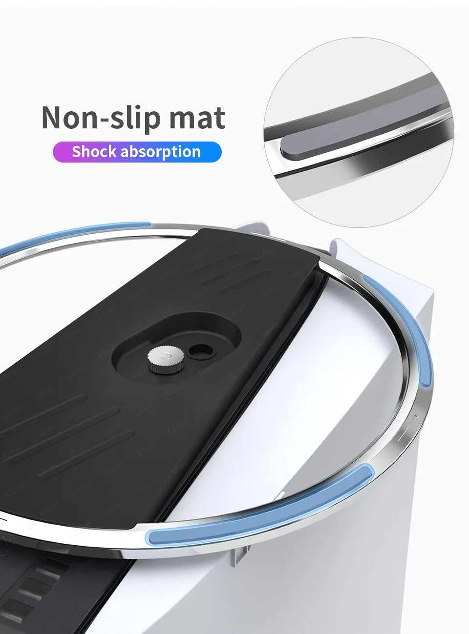 Portable Metal Vertical Stand for PS5 Slim/Pro Digital Disk Version Anti-Slip Base Holder for PS5 Pro Console Accessories SwiftNest