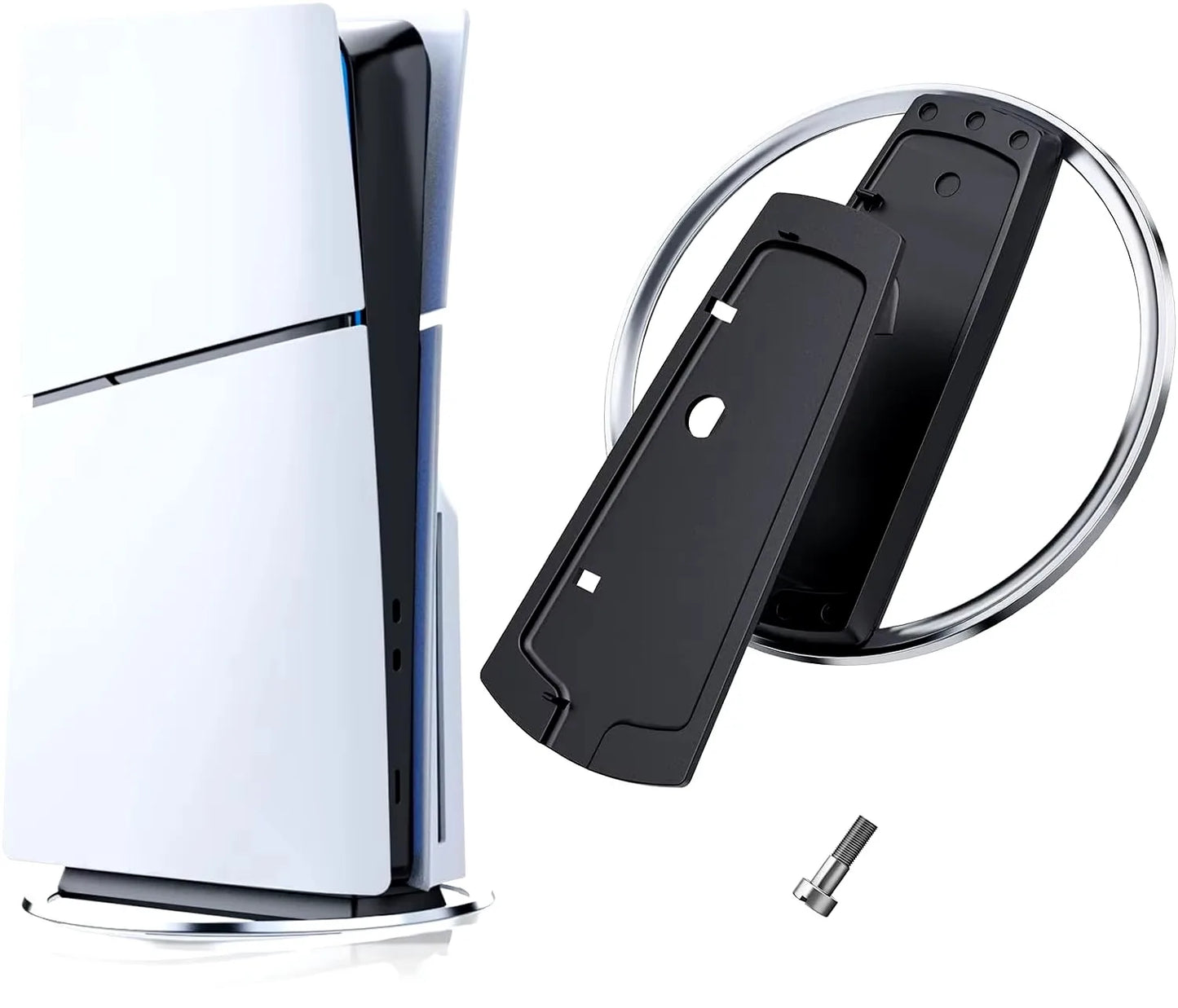 حامل وحدة تحكم جديد لجهاز PS5 Slim/PS5 PRO حامل تخزين عمودي ملحقات الألعاب