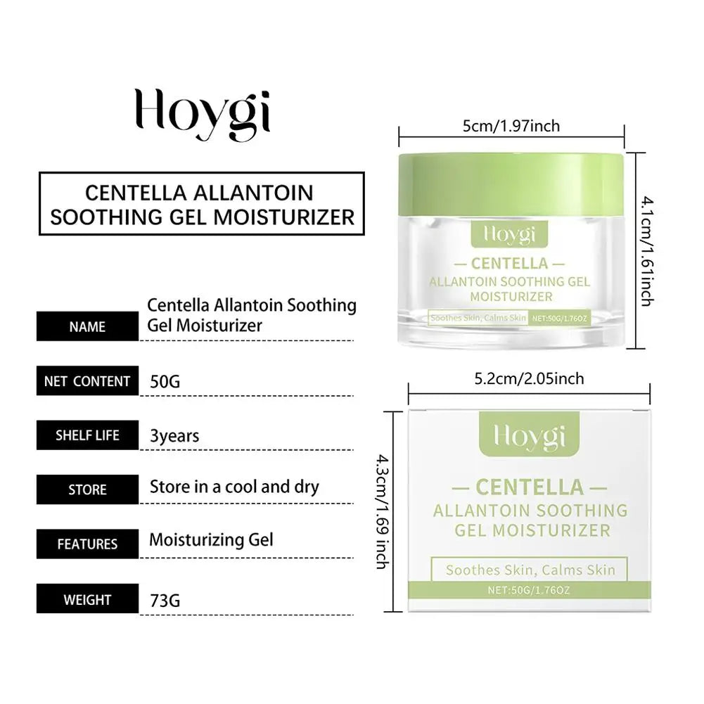 جل سنتيلا اسياتيكا المرطب والمهدئ للوجه، جل ترطيب عميق وإصلاح للعناية بالبشرة للنساء