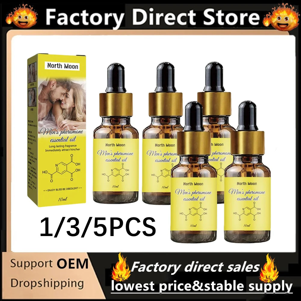 1/3/5PCS Pheromone Perfume For Men fragrance Intense Collection Perfume Pheromone essential Oil Perfume For Men To Attract Women SwiftNest