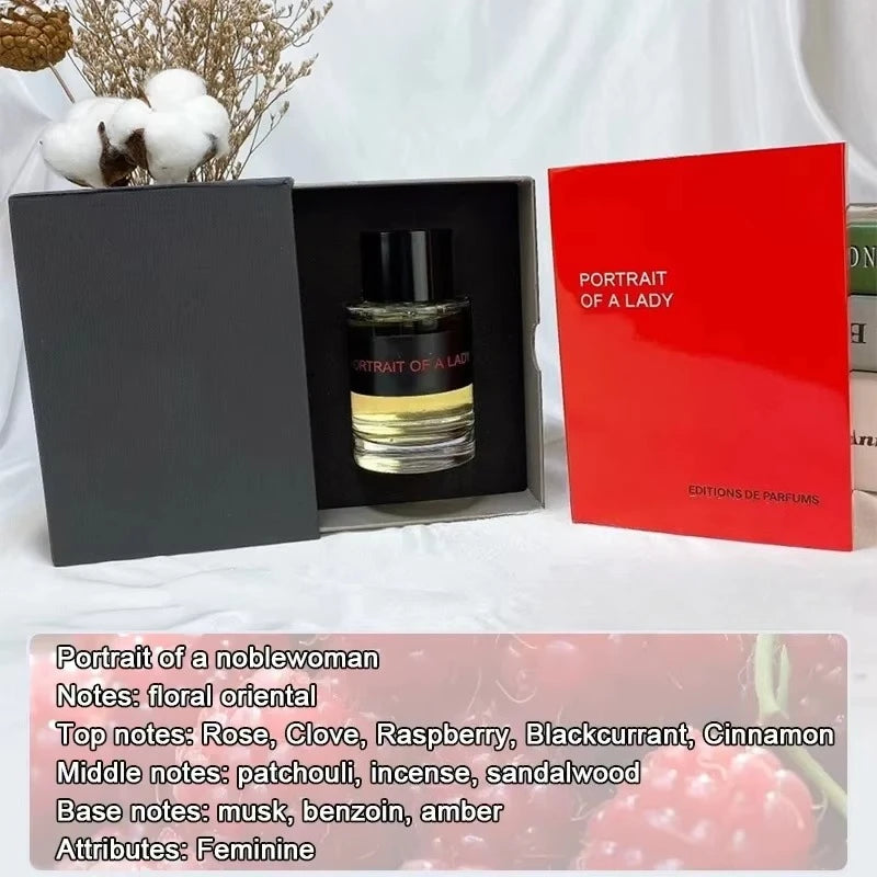 100ml Brand Portrait of a noblewoman Women Perfume Lasting Woody Flora Cologne Men Fragrance Pheromone Dating Everyday Perfume SwiftNest