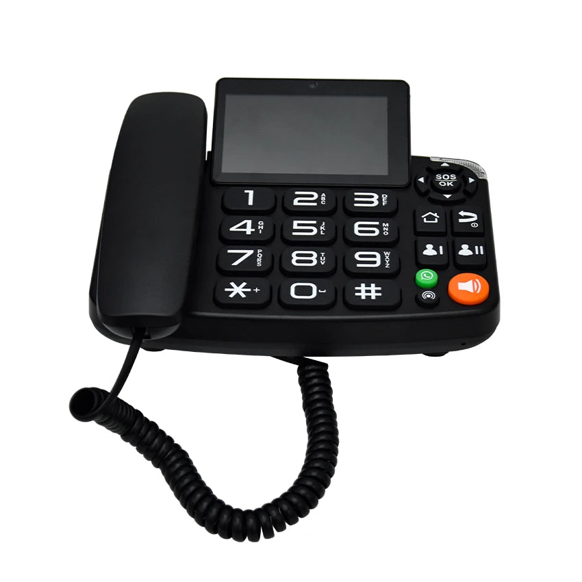 Android LTE Fixed Wireless landline 4G SIM network video phone universal elderly WIFI Touch Screen video Telephone home office