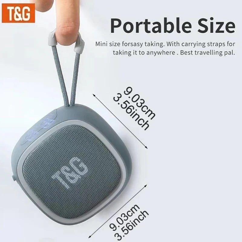 Bluetooth Speaker Mini Portable IPX4 Waterproof Wireless Loudspeaker Support TF FM Card BT TWS Stereo HIFI Sound Box Car Audio
