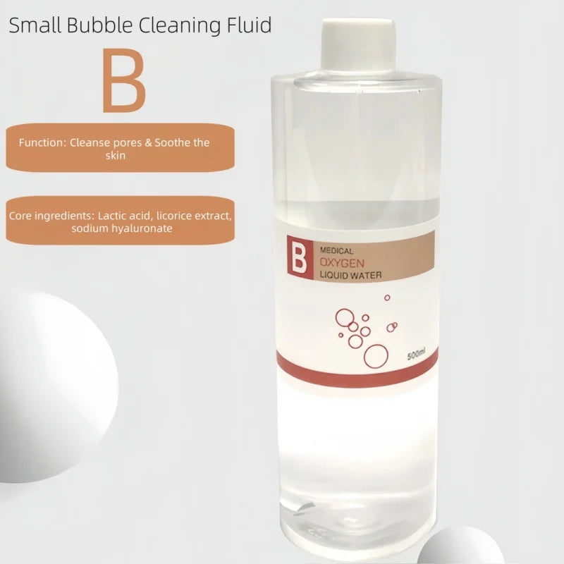 مجموعة مصل تقشير الوجه المائي لجهاز التجميل، تقشير البشرة، تقشير الوجه، ترطيب البشرة، تنظيف عميق