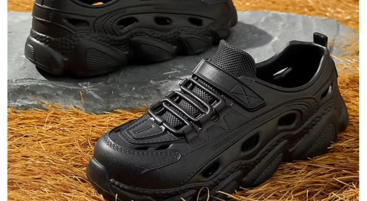 Outdoor Sports Slippers for Men and Women, Thick-Soled Eva Non-Slip Breathable Clogs, Fishing Beach Sandals for Men and Women, Couples