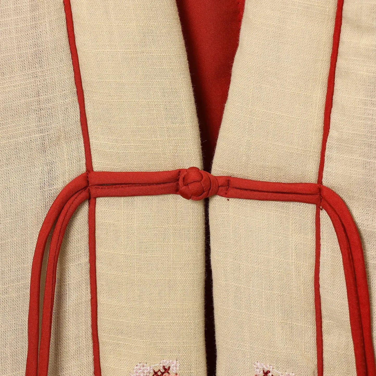 معاطف نسائية شتوية مبطنة بالقطن مزينة بالزهور، سترة فضفاضة بأكمام طويلة وفتحة رقبة على شكل حرف V، ملابس خارجية نسائية عتيقة، بلوزات أنيقة