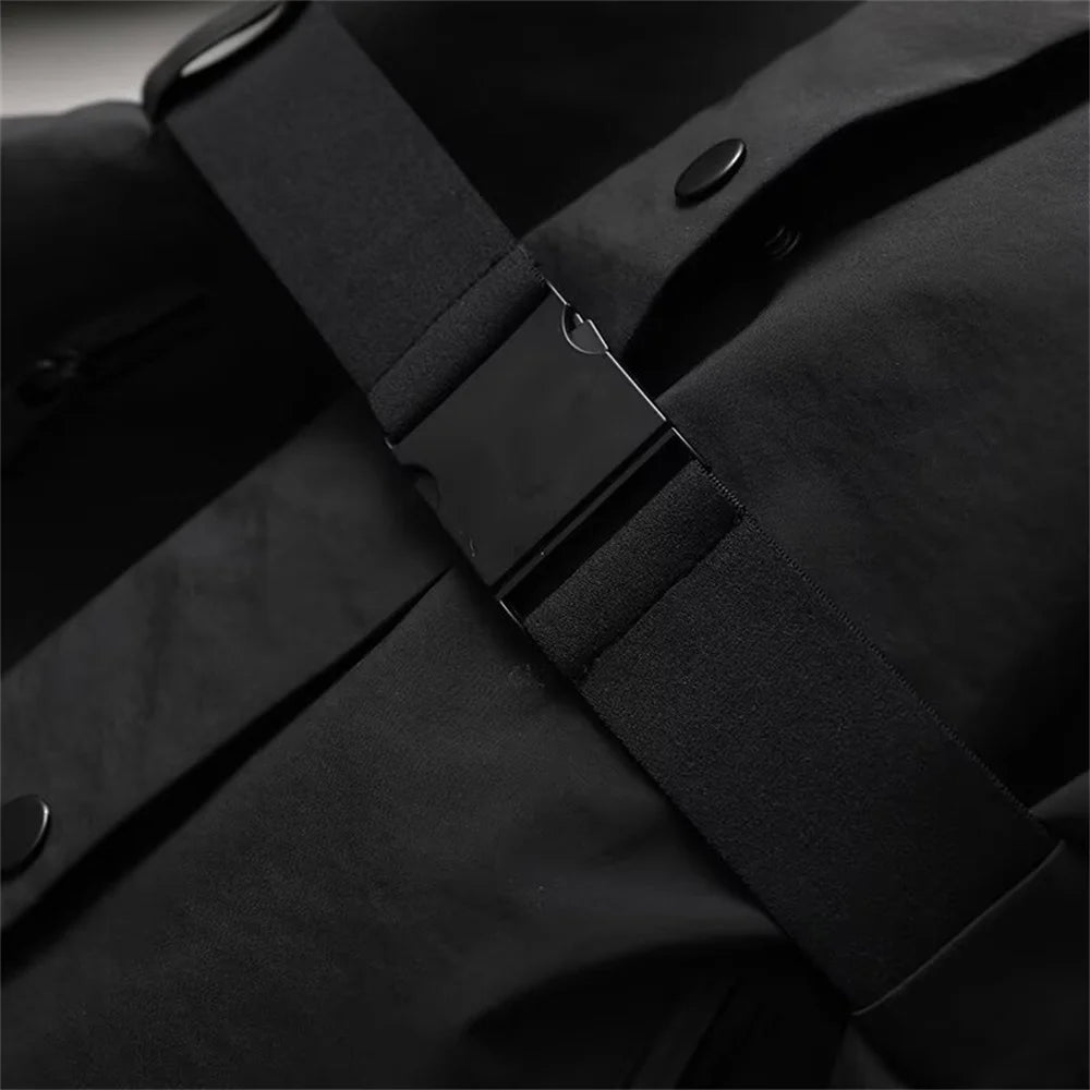 2025 fashionable women's clothing with European and American style design featuring a cinched waisthooded skiing and warm co