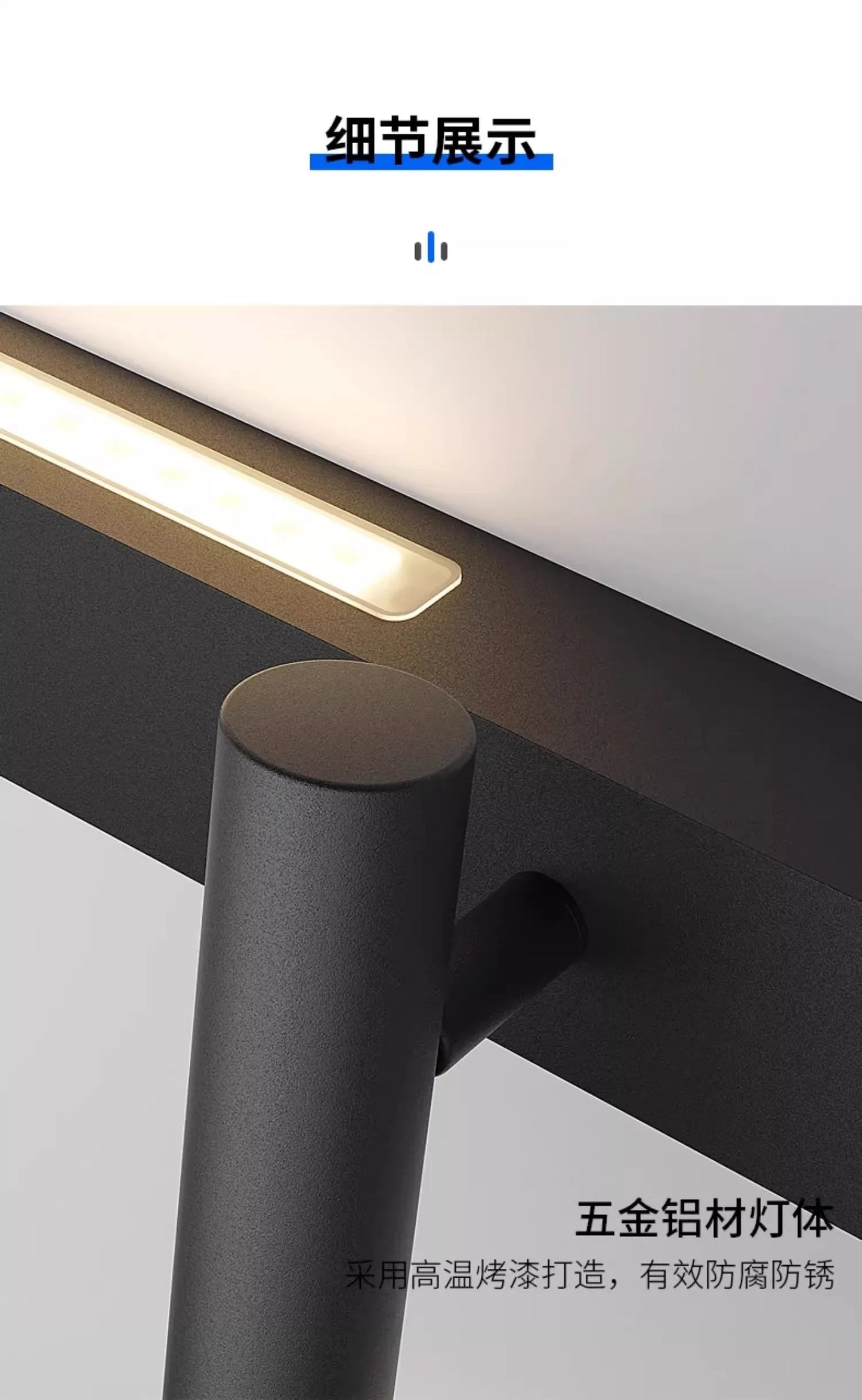 Bedroom Bedside LED Wall Lamp Atmosphere Lamp Modern And Simple Living Room Background Wall Lamp Corridor Wall Spotlight