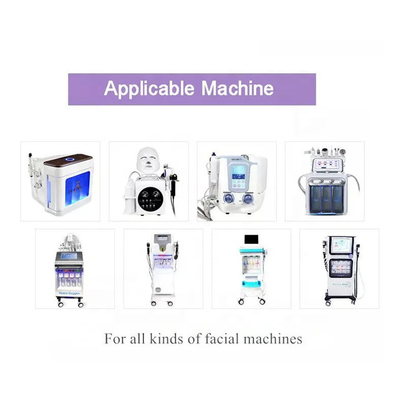 مجموعة مصل تقشير الوجه المائي لجهاز التجميل، تقشير البشرة، تقشير الوجه، ترطيب البشرة، تنظيف عميق