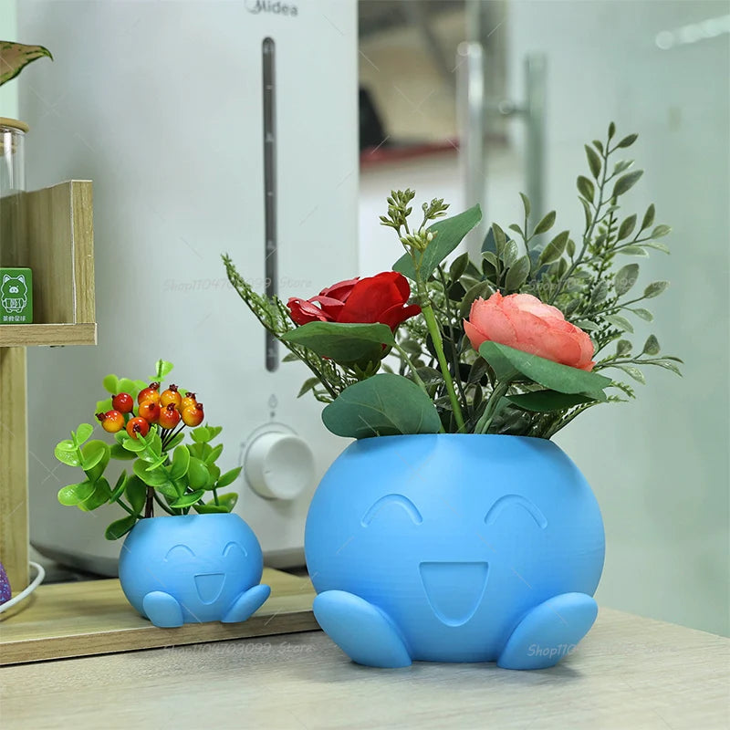 لوازم حديقة المنزل المطبوعة بتقنية الطباعة ثلاثية الأبعاد، أواني الزهور، أواني النباتات العصارية الإبداعية، أواني البونساي، ديكور المنزل