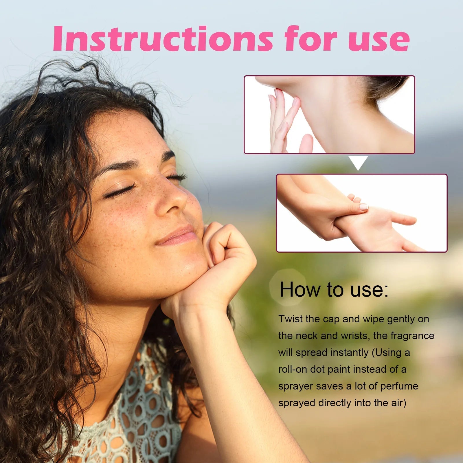 Glamour Perfumes Floral Scent Refreshing Natural Fragrance Enhanced Scent Pheromones Light Fragrance Body Mist Fragrant Perfume SwiftNest