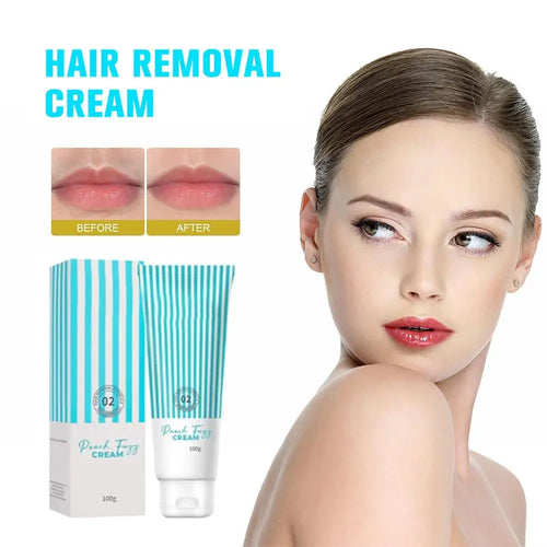 100g Hair Removal Cream Natural Gentle Soothing Ointment Soften Nourishing Hydration Refreshing Lip Facial Skin Women Beauty