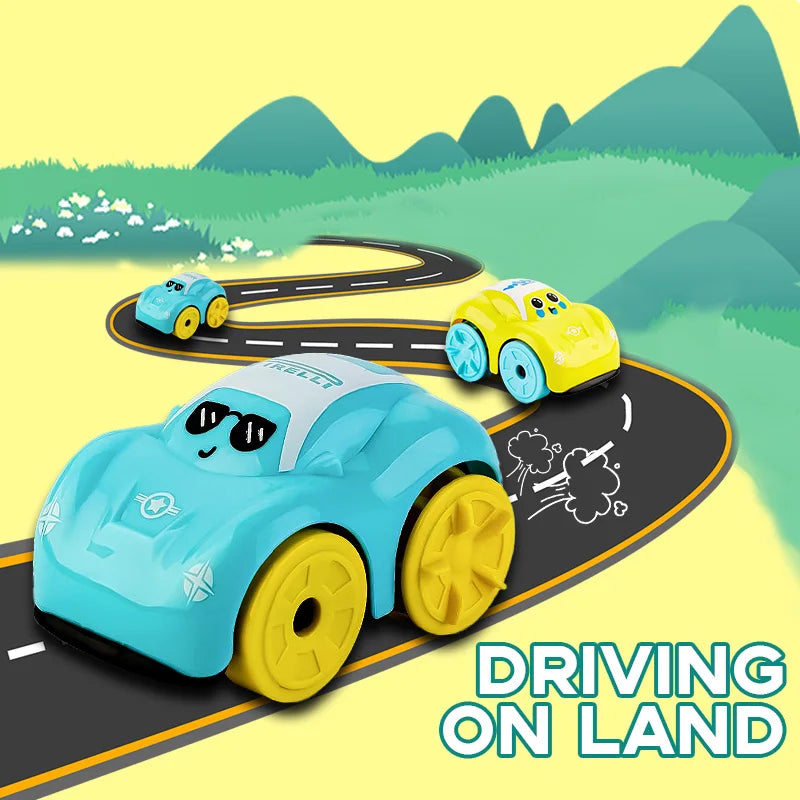 ألعاب استحمام الطفل، سيارات برمائية، حمام، سيارات لعبة عائمة، ألعاب أطفال لطيفة للسباحة واللعب بالماء، هدايا للأطفال