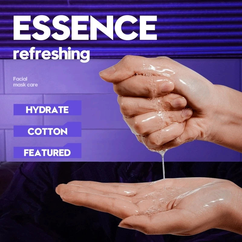 SADOER Men's Skin Care Sets Moisturizing Face Cream Facial Mask Lip Balm Sunscreen Cleanser Eye Cream Men Skin Care Kit