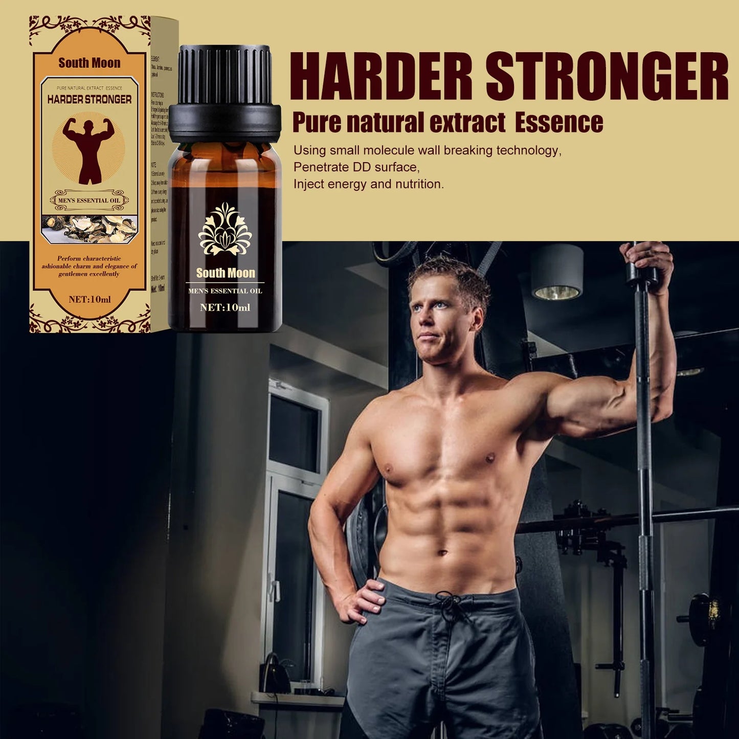 زيت عطري للرجال للعناية بالأجزاء الخاصة وتدليكها وصيانة العناية بها لتعزيز الحيوية وترطيب الرعاية الصحية