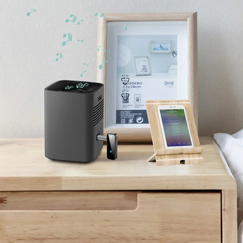 2 in 1 Bluetooth Transmitter Audio Receiver 3.5MM AUX With Mic Handsfree Stereo Music Wireless Adapter For TV PC Car Kit