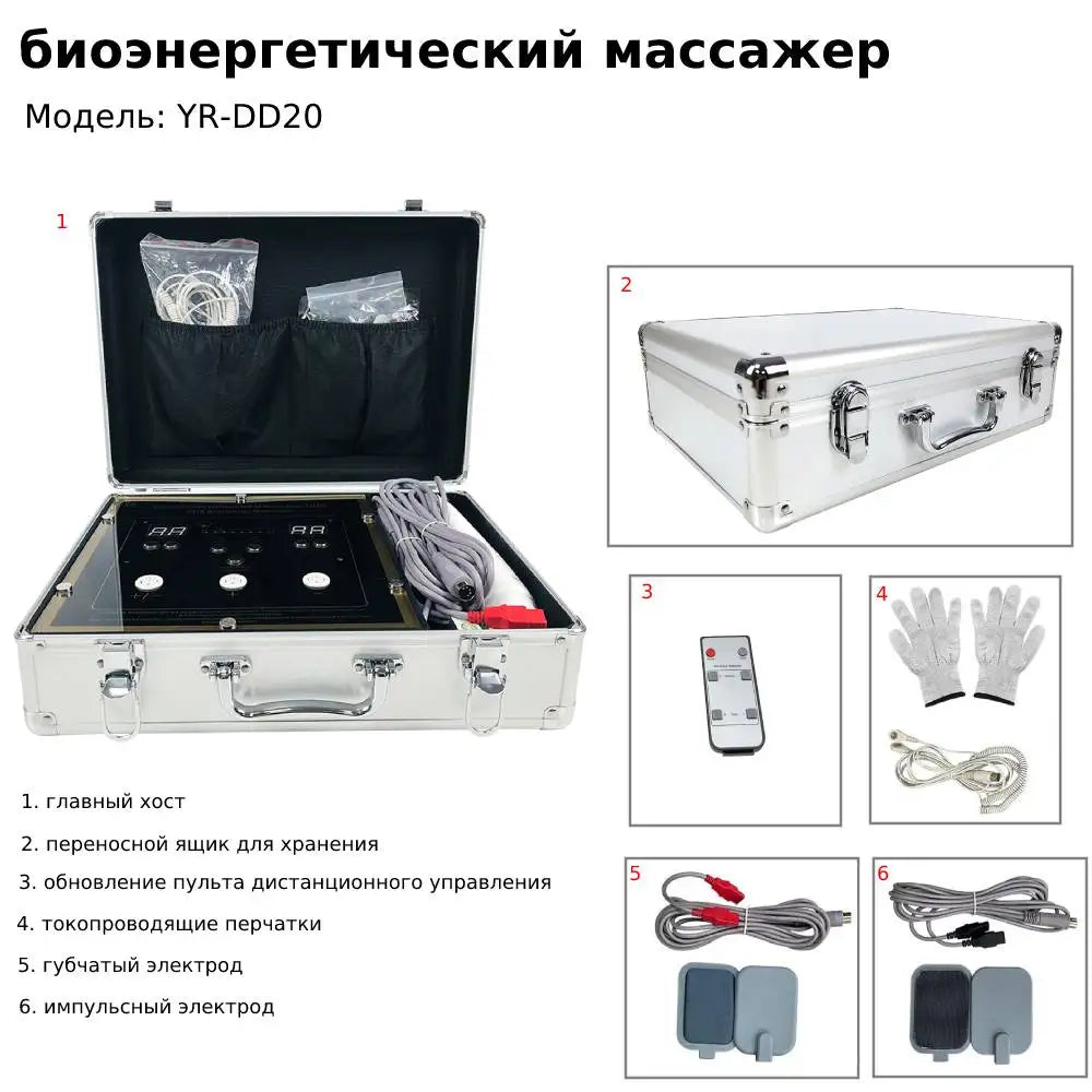 Health And Wellness Products Bio Meridian Energy Therapeutic Apparatus EMS Muscle Stimulator Bioenergy Massage Device