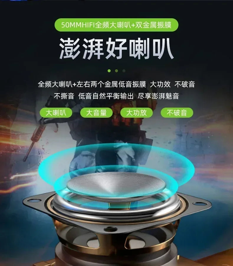 HIFI Wireless Bluetooth Speaker Portable Waterproof High Power Sound Column Stereo Surround RGB Subwoofer Caixa De Som TWS/USB