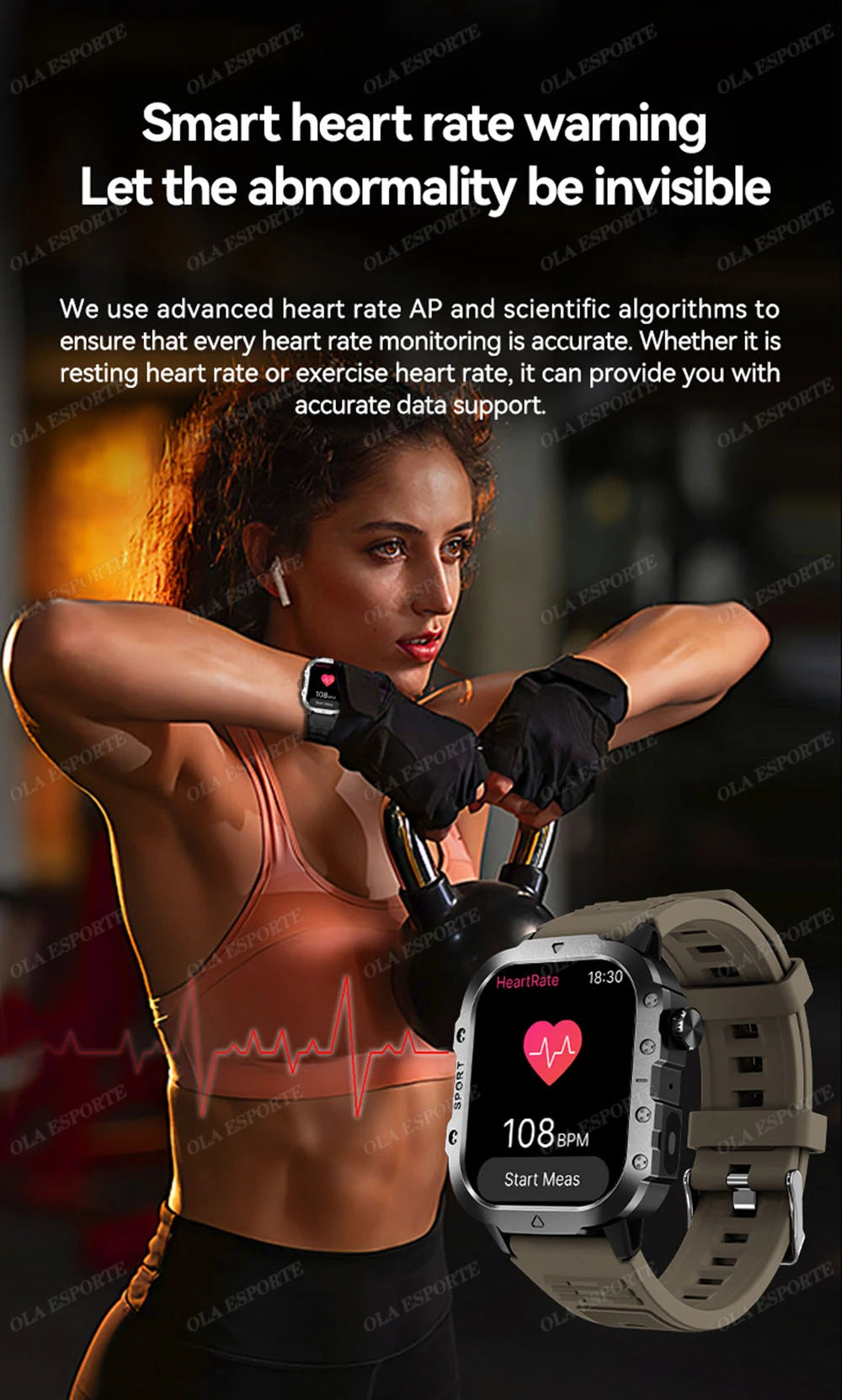 Outdoor Sports Smart Watch 2.01 Inch AMOLED Screen LED Flashlight Bluetooth Talking Smart Watch for Men Women Holiday Gifts 2025